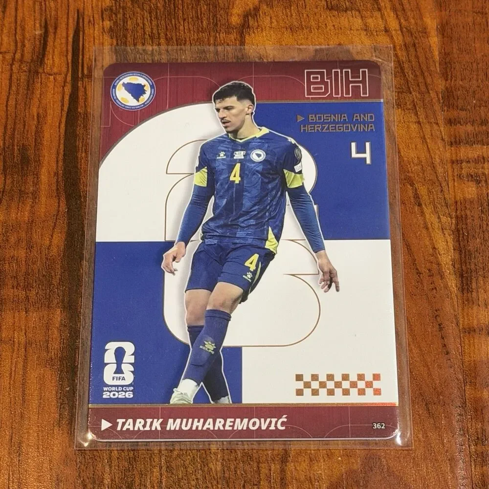 2 x 2026 Panini Kayou FIFA World Cup Ivan Sunjic Tarik Muharemovic Red /199 Lot